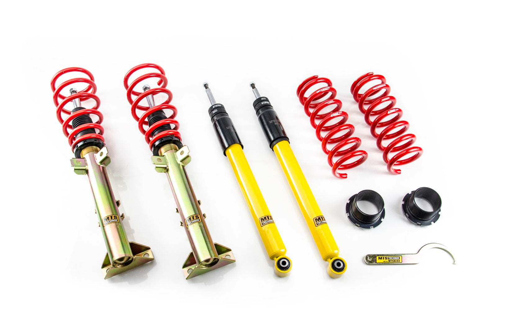 MTS Technik MTSGWMB04 STREET COILOVER KIT (GOLD) FOR MERCEDES-BENZ C-CLASS COUPE (C204)