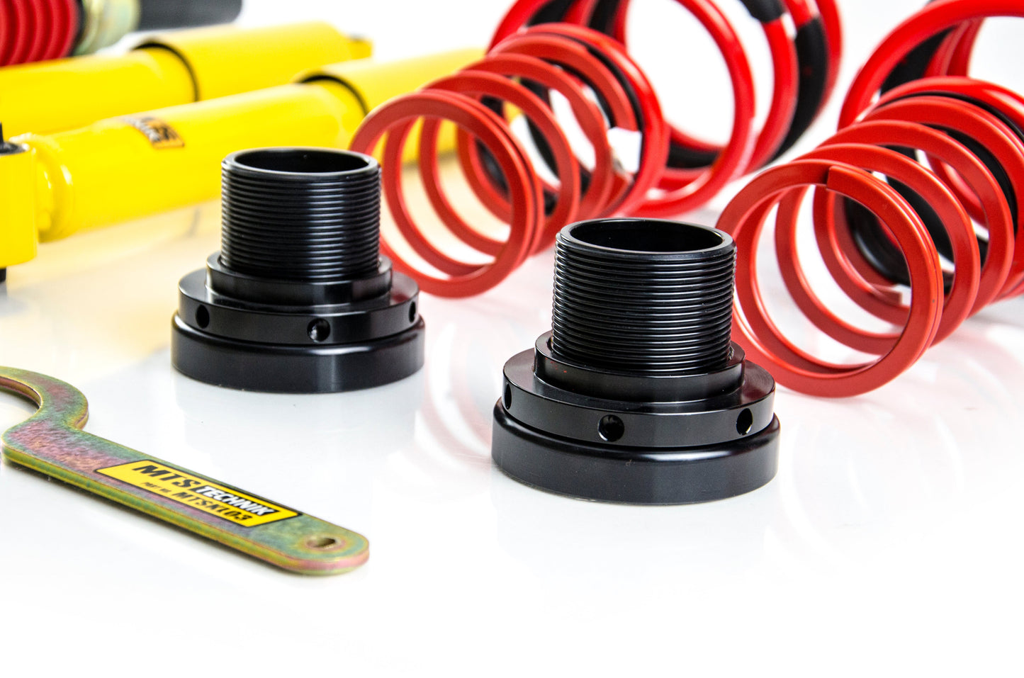 MTS Technik MTSGWVW118 STREET COILOVER KIT W/ CAMBER ADJUST TOP MOUNTS (GOLD) FOR VOLKSWAGEN PASSAT B1 (32)