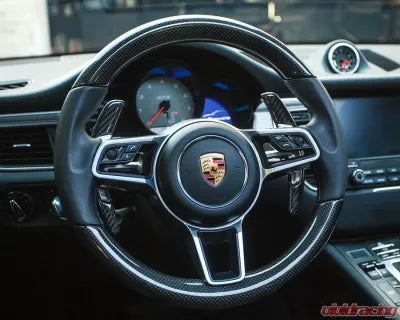 Vivid Racing VR-PDK2-300 VRP Carbon Fiber Porsche PDK Paddle Shifters Gen 2 for 991.2 | 718 | Panamera 971 | Cayenne 958.2 | Macan