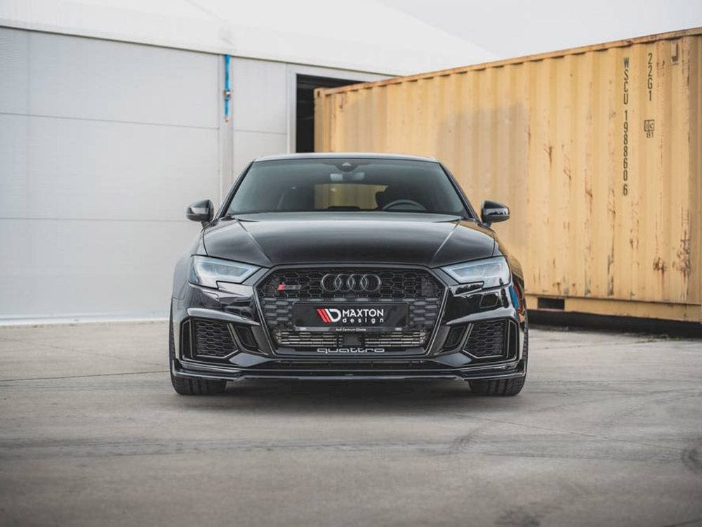 Maxton Design Audi 8V.5 RS3 Sportback & Saloon Front Splitter V.3 - ML Performance UK