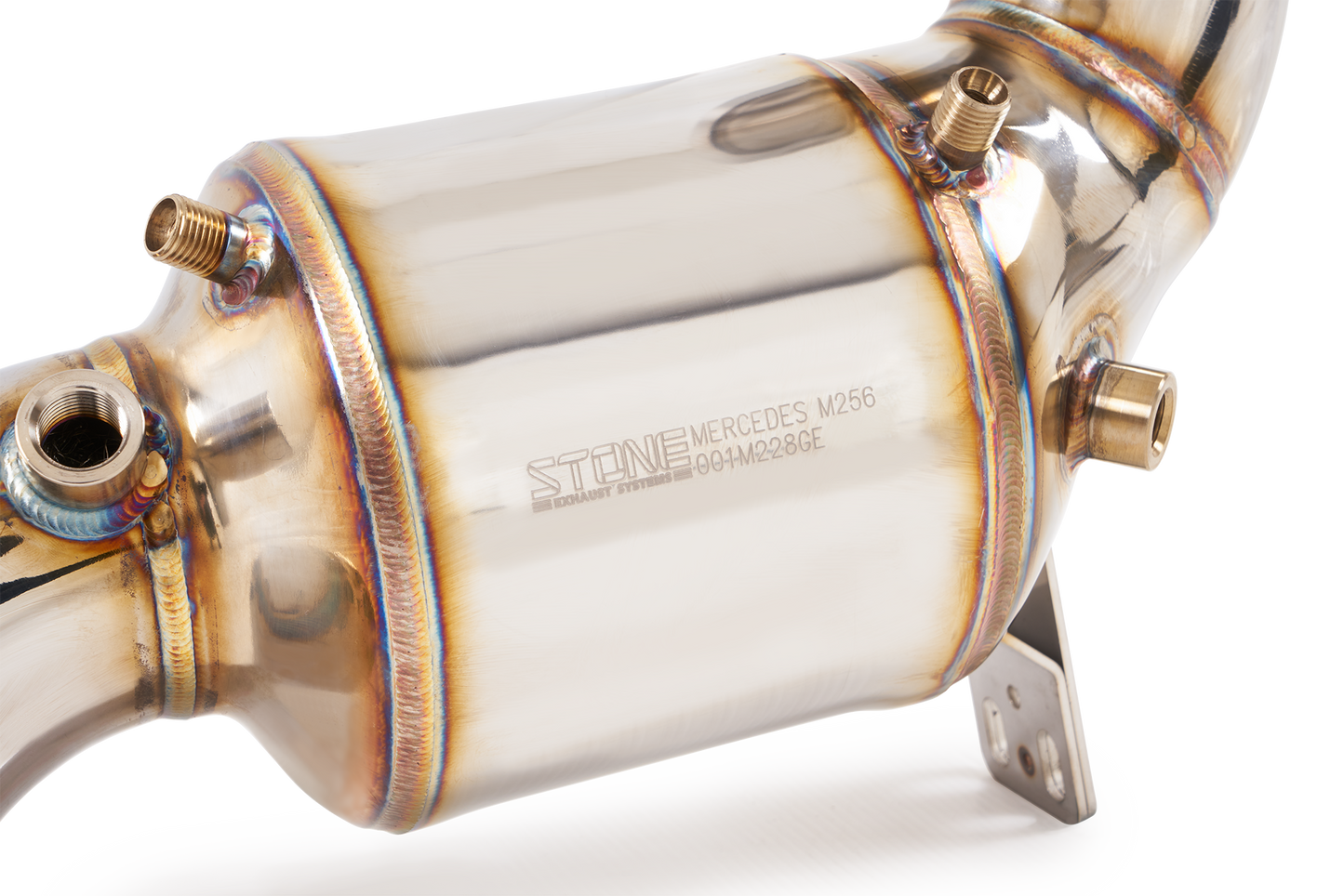 Stone Exhaust Mercedes-Benz AMG M256 W213/S213/C238  Eddy Catalytic Downpipe (E53, CLS450, CLS53 & GLE53)