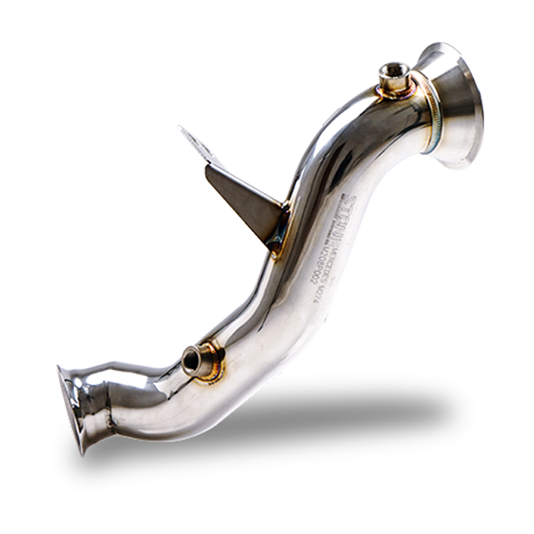 Stone Exhaust Mercedes-Benz C238 M274 4Matic E250/E300 Catless Downpipe