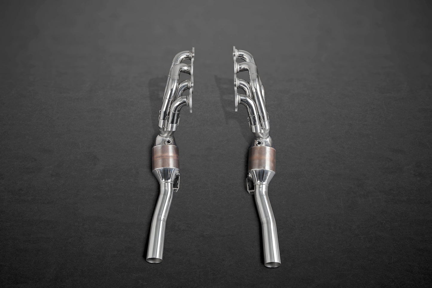 Capristo 02MB02005004 Mercedes AMG C63 (W204) Catless Headers with Post Cat Delete 