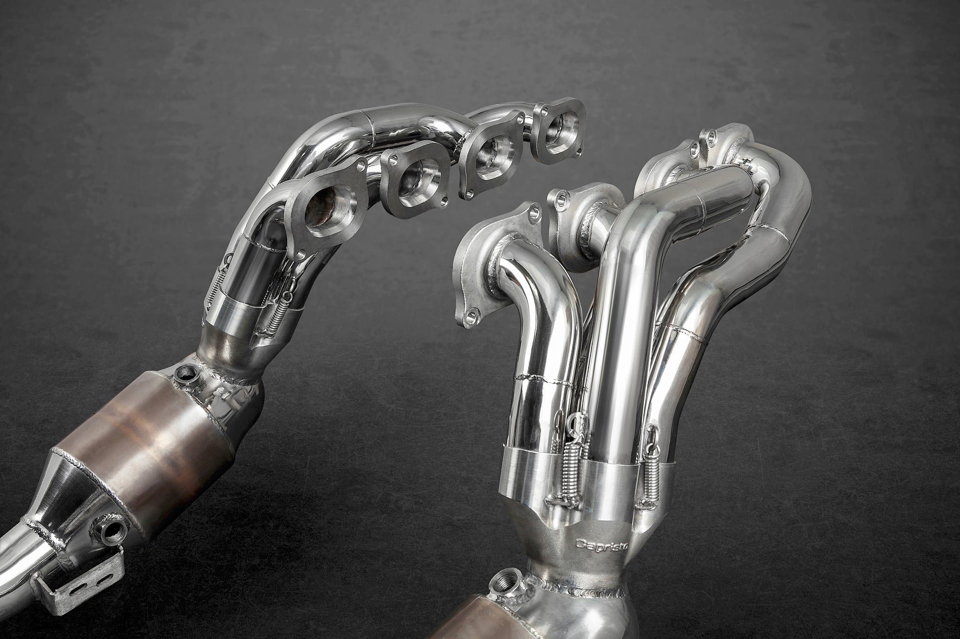 Capristo 02MB02005004 Mercedes AMG C63 (W204) Catless Headers with Post Cat Delete 