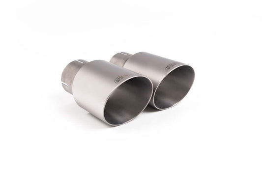 MillTek MSTIP193 x4 Quad 90mm Titanium GT90 Exhaust Tips