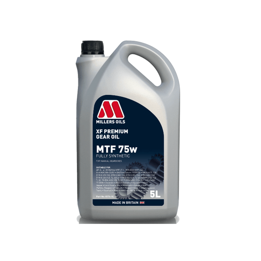 Millers Oils 8374GG XF Premium MTF 75w Gear Oil 5l
