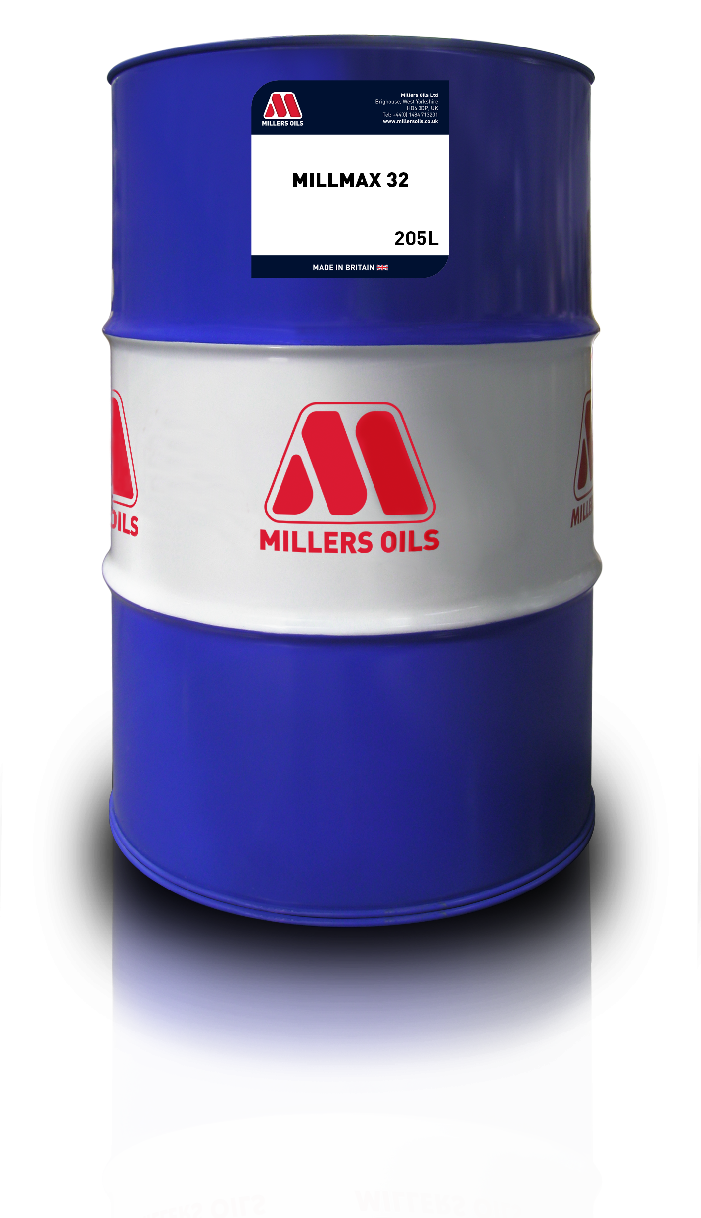 Millers Oils 5037CA Millmax 32 Hydraulic Oil 205L