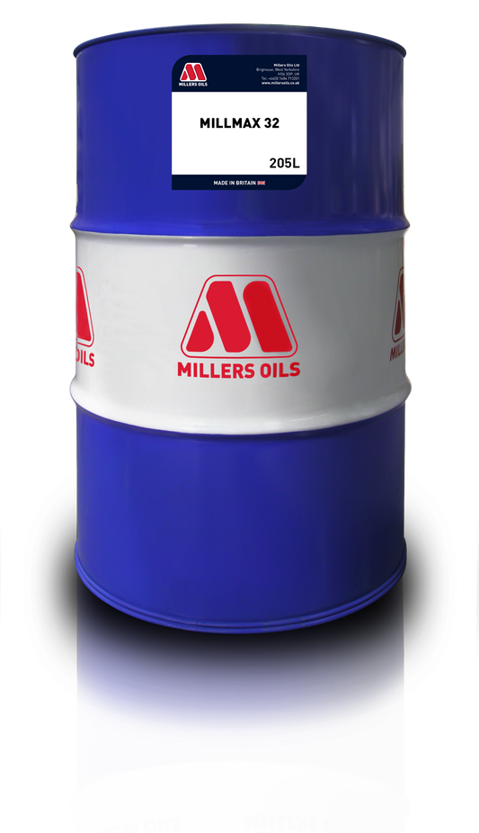 Millers Oils 5037CA Millmax 32 Hydraulic Oil 205L