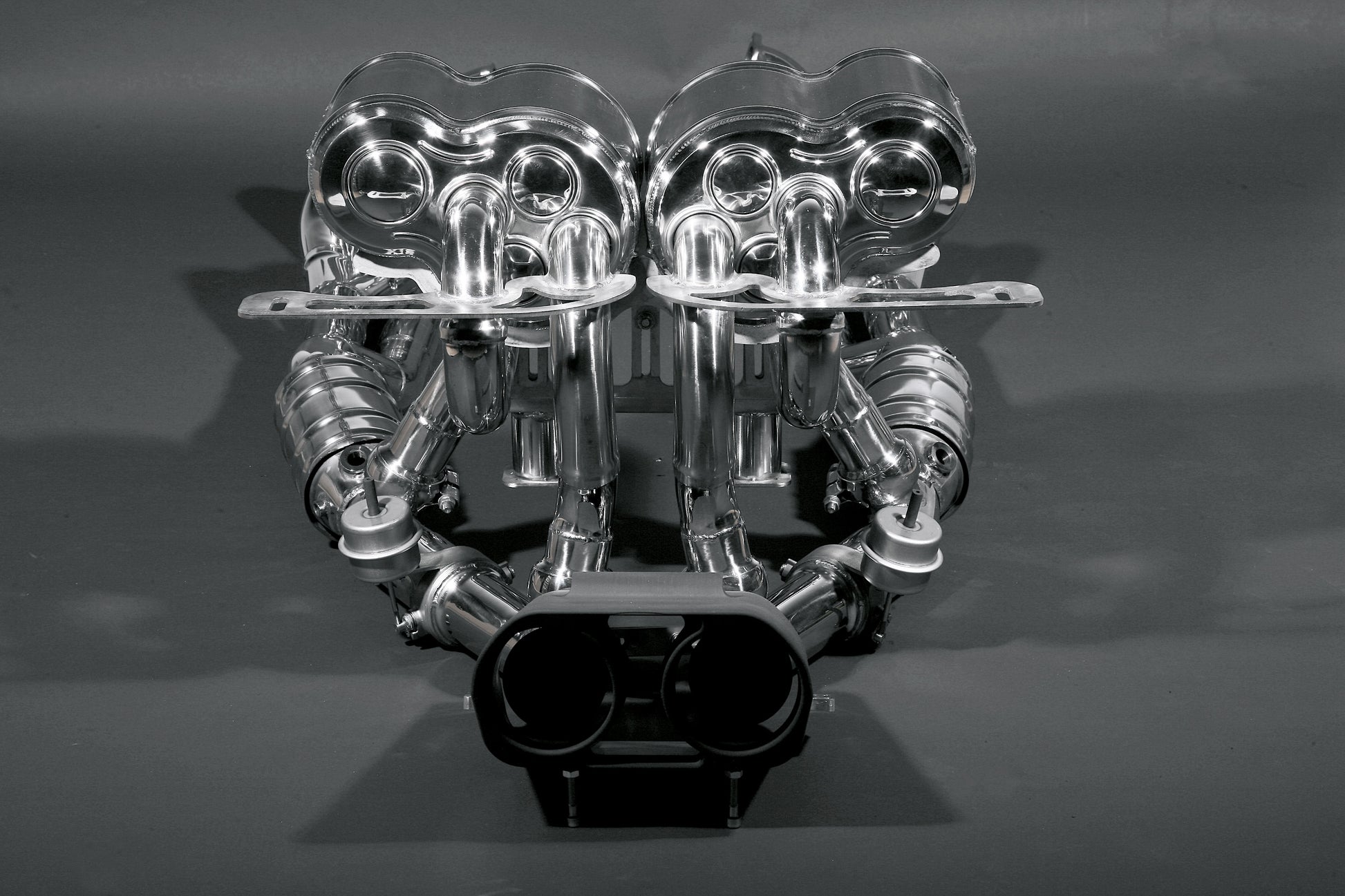 Capristo 02LA01403008 Lamborghini Murcielago LP640 Racing Valved Exhaust with Headers, Sports Cats, and Ceramic Coated Tip 