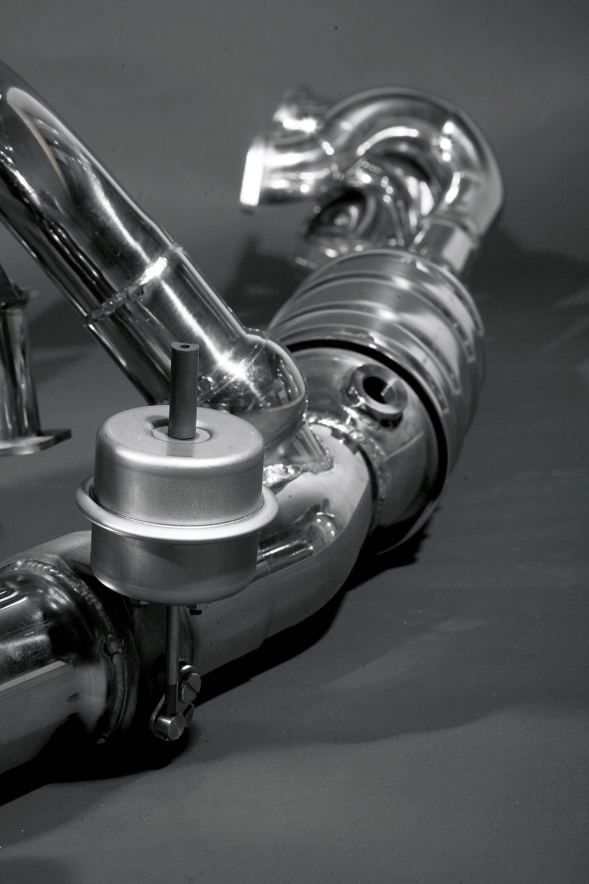 Capristo 02LA01403008 Lamborghini Murcielago LP640 Racing Valved Exhaust with Headers, Sports Cats, and Ceramic Coated Tip 