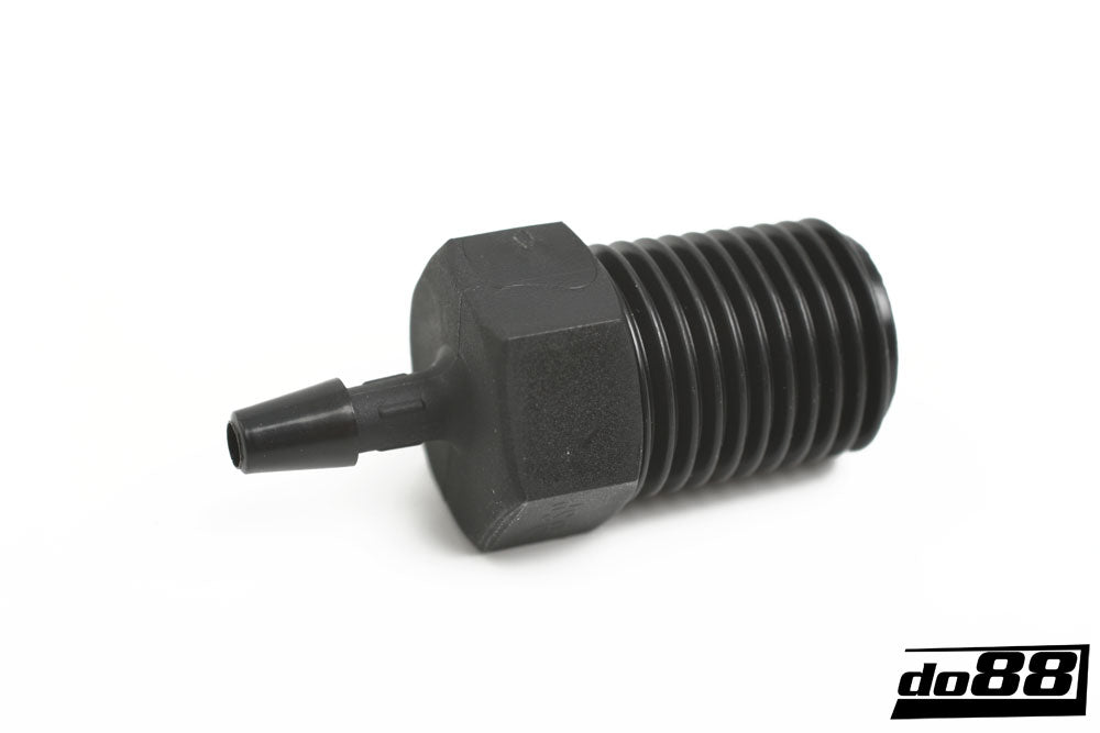 DO88 NC-3-BSP2 Straight Coupler 3mm 1/4"-19 BSP