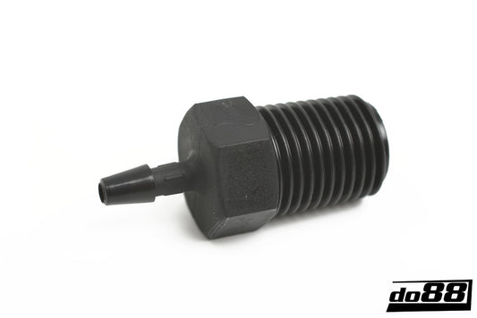 DO88 NC-3-BSP2 Straight Coupler 3mm 1/4"-19 BSP