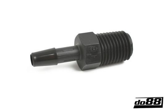 DO88 NC-6-NPT3 Straight Coupler 6mm 1/4''-18 NPT