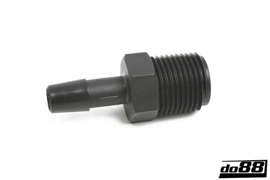 DO88 NC-8-NPT4 Straight Coupler 8mm 3/8''-18 NPT