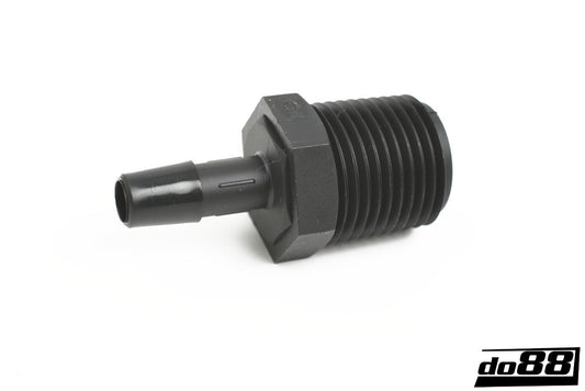 DO88 NC-8-NPT5 Straight Coupler 8mm 1/2''-14 NPT