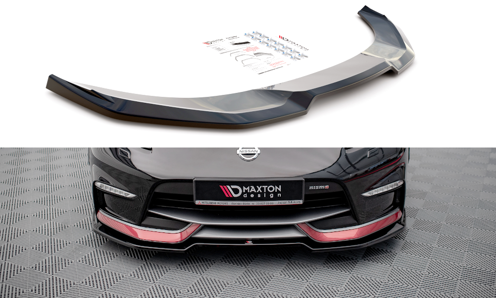 Maxton Design Nissan 370Z Nismo Facelift Front Splitter V.3