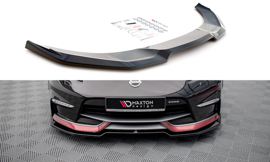 Maxton Design Nissan 370Z Nismo Facelift Front Splitter V.3