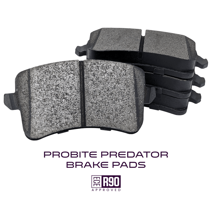 Probite PFRP0584 Brake pads | R90 | Fronts | W163mm H67mm D21mm