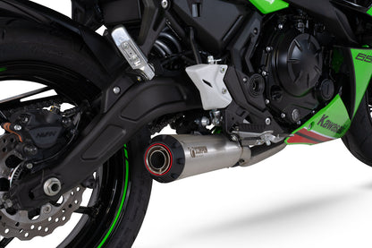 Scorpion PKA145SYSSEO Red Power Full System Stainless Steel Sleeve Ninja 650 - 2023