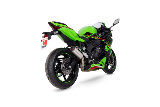 Scorpion PKA146SEO Red Power Slip-on Stainless Steel Sleeve ZX-4RR - 2023