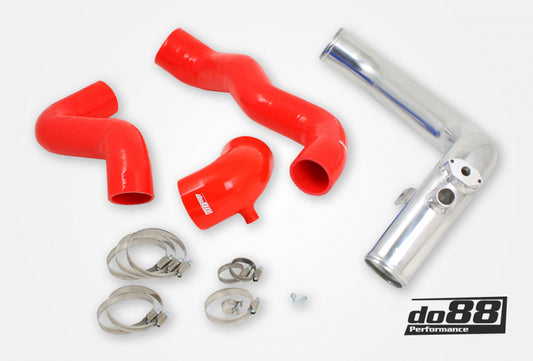 DO88 PP-03-og93R SAAB 9-3 99-02 T7 Pressure pipe with Red hoses