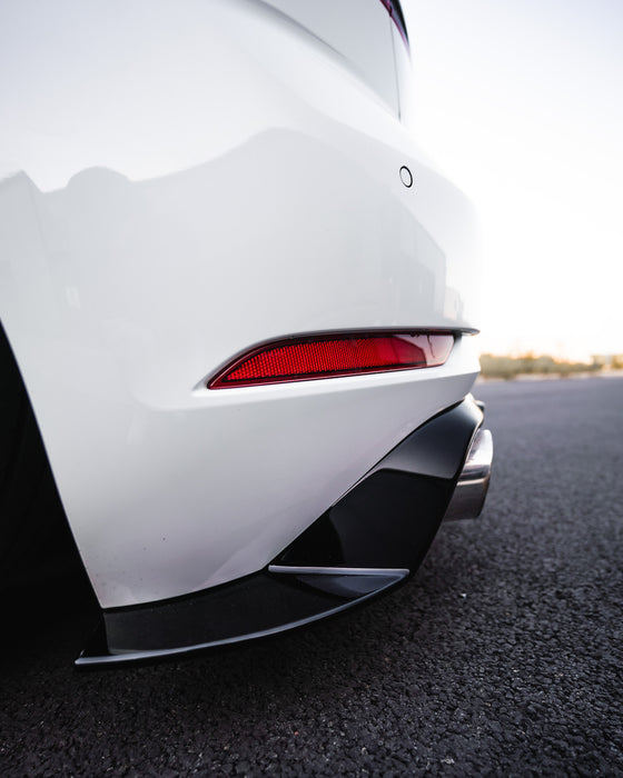 Zaero ZA-GOLF-75-GTI-DF VW GOLF GTI MK7.5 EVO-1 GLOSS BLACK REAR DIFFUSER