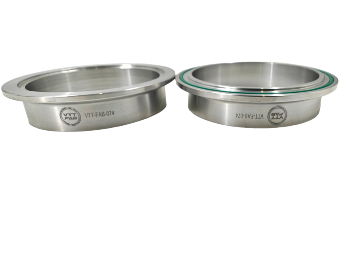 VTT-FAB-VBAND-ALUM VTT-FAB Aluminum V-Band Flanges / Complete Assemblies