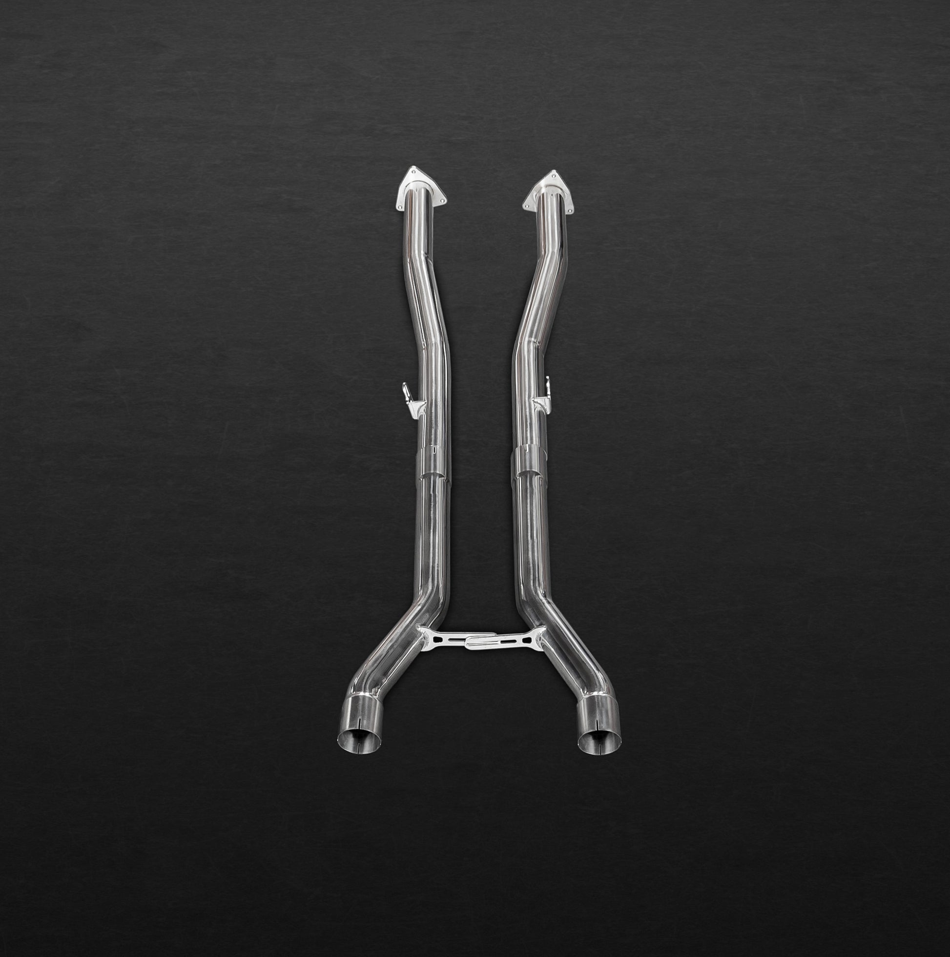 Capristo 02BE04903004 Bentley Continental W12 Supersport/GTC/GTSpeed (before 2012) Middle Silencer / Secondary Cat Replacement Pipes 