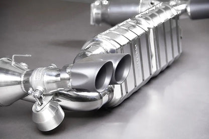 Capristo 02PO01103002 Porsche 997.1 Turbo/S/GT2/2RS Valved Exhaust with 250 Cell Sports Cats (CES3) 