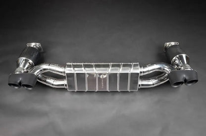 Capristo 02PO01203003 Porsche 997.2 Turbo/S Valved Exhaust with 250 Cell Sports Cats (CES3) 