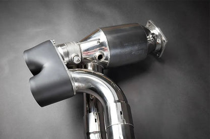 Capristo 02PO01203003 Porsche 997.2 Turbo/S Valved Exhaust with 250 Cell Sports Cats (CES3) 