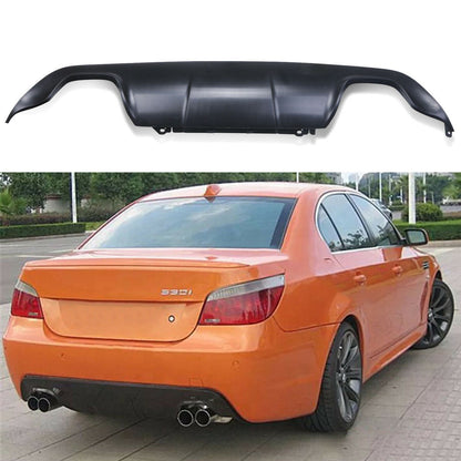ProTuning BMW E60 E61 M5 Style Quad Exhaust Diffuser for M-Sport Bumper (Inc. 520i, 545i, 550i & M5)