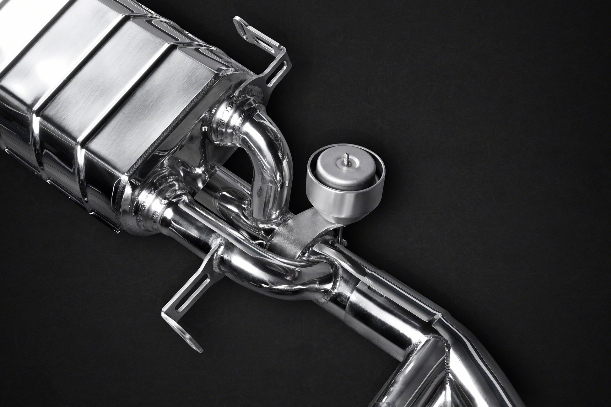 Capristo 02NI09503003 Nissan GTR MK3/4/Nismo Valved Exhaust with Mid-Pipes (Post Cat Spare) Carbon Tips (CES3) 