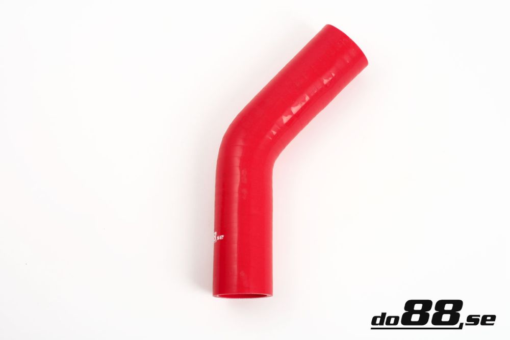 DO88 RB45G25 Silicone Hose Red 45 degree 1'' (25mm)