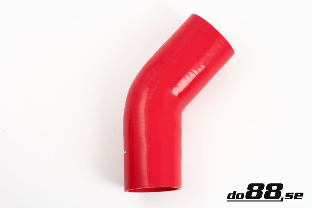 DO88 RB45G80 Silicone Hose Red 45 degree 3,125'' (80mm)