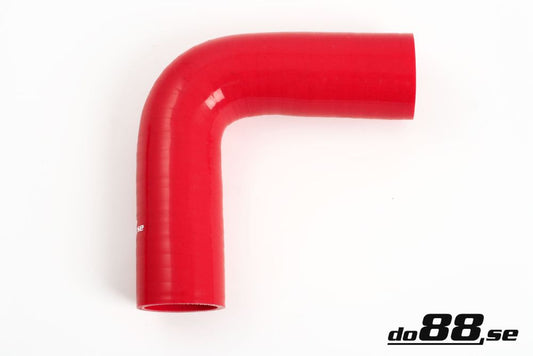 DO88 RB90G35 Silicone Hose Red 90 degree 1,375'' (35mm)