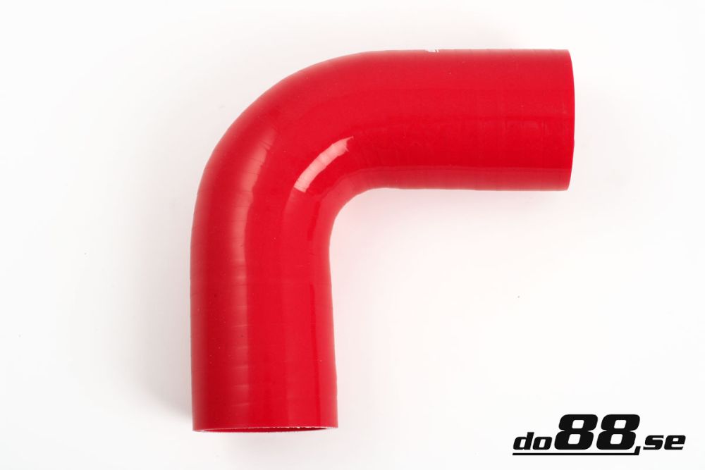 DO88 RB90G51 Silicone Hose Red 90 degree 2'' (51mm)