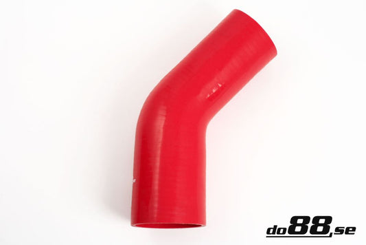 DO88 RBR45G70-76 Silicone Hose Red 45 degree 2,75 - 3'' (70 - 76mm)