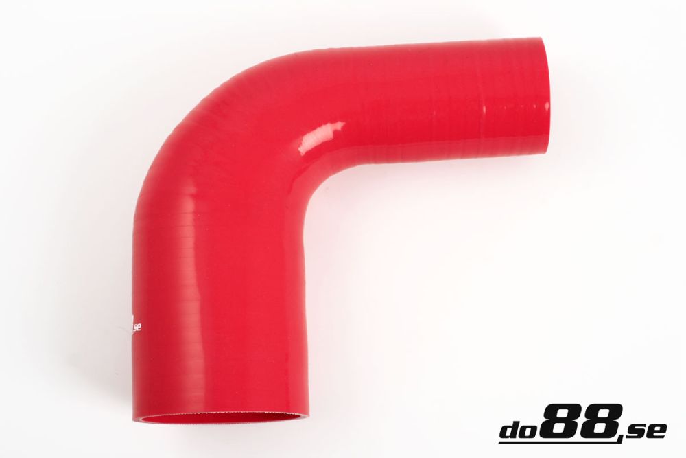 DO88 RBR90G60-70 Silicone Hose Red 90 degree 2,375 - 2,75'' (60 - 70mm)