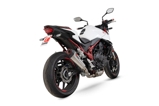 Scorpion RHA200SEO Serket Taper Slip-on Brushed Stainless Steel Sleeve CB750 Hornet - 2023