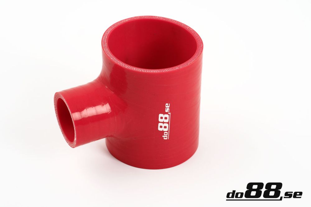 DO88 RT76-51 Silicone Hose Red T 3'' + 2'' (76+51mm)