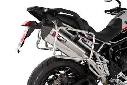 Scorpion RTR95SEO Serket Parallel Slip-on - Brushed Stainless Sleeve - Triumph Tiger 900 (all Variants) 2024-2025
