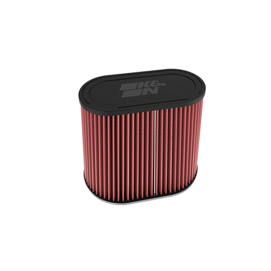 K&N RU-6104 High-Flow Original Universal Air Filter - 3"DUAL FLG, 9"X 6"B, 7-3/8" X 3-5/8"T, 7-3/8"H