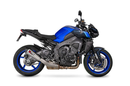 Scorpion RYA126SEO Serket Taper Slip-on Brushed Stainless Steel Sleeve - MT-10 - 2022