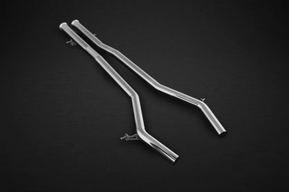 Capristo 02MB04403002 Mercedes AMG S63/550/500 (W222 Sedan) 4.7L/5.5L Valved Exhaust with Mid-Pipes (CES3) 