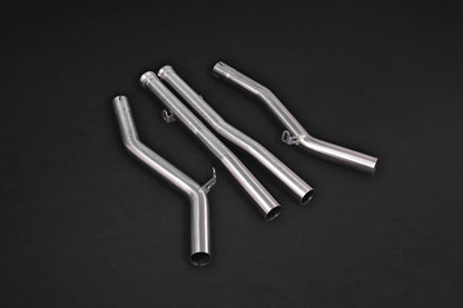 Capristo 02MB04403002 Mercedes AMG S63/550/500 (W222 Sedan) 4.7L/5.5L Valved Exhaust with Mid-Pipes (CES3) 