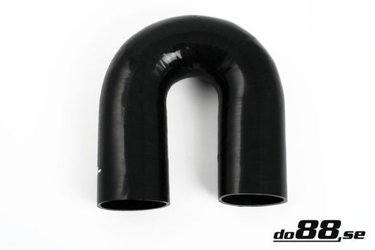 DO88 SB180G114 Silicone Hose Black 180 degree 4,5'' (114mm)