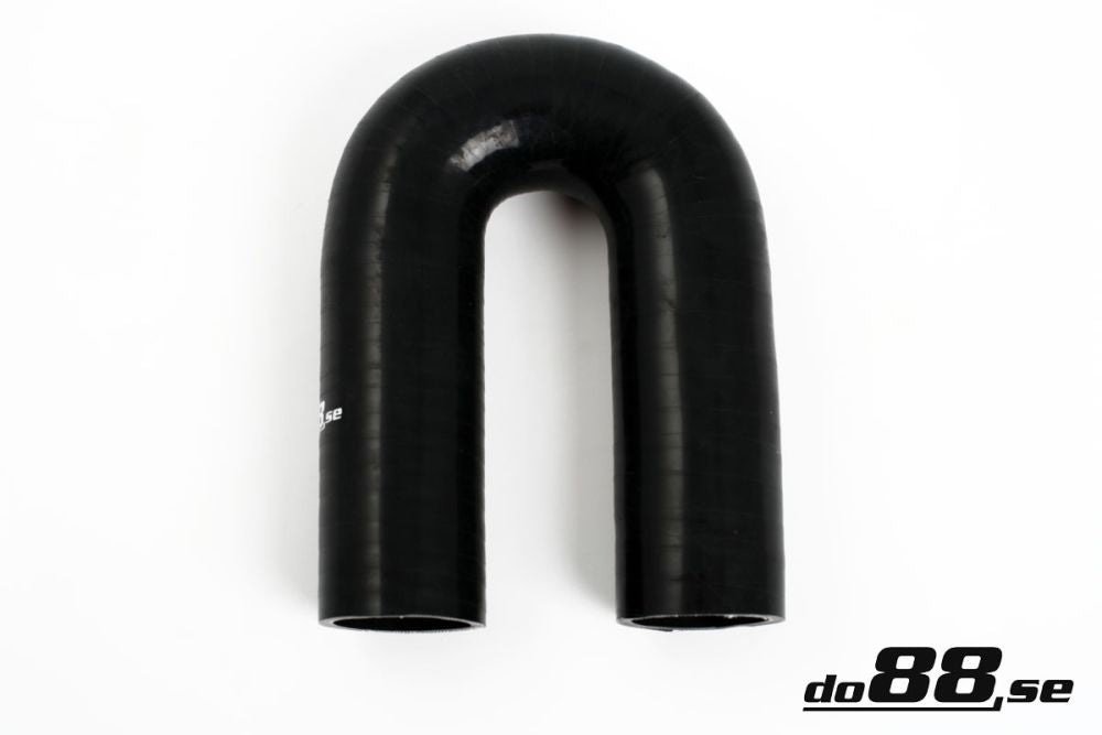 DO88 SB180G45 Silicone Hose Black 180 degree 1,75'' (45mm)