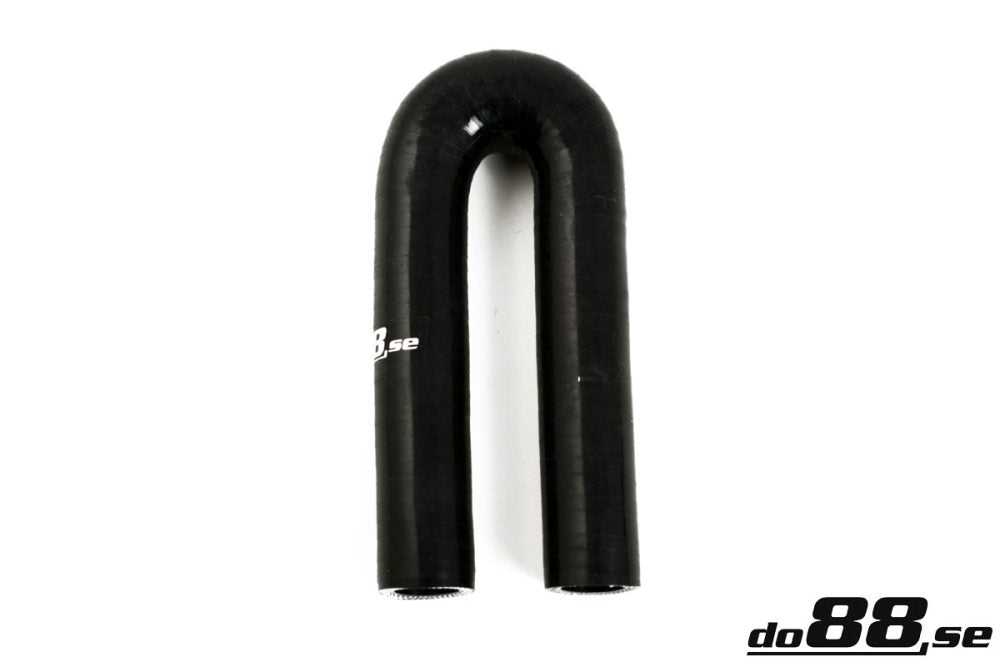 DO88 SB180G8 Silicone Hose Black 180 degree 0,3125'' (8mm)