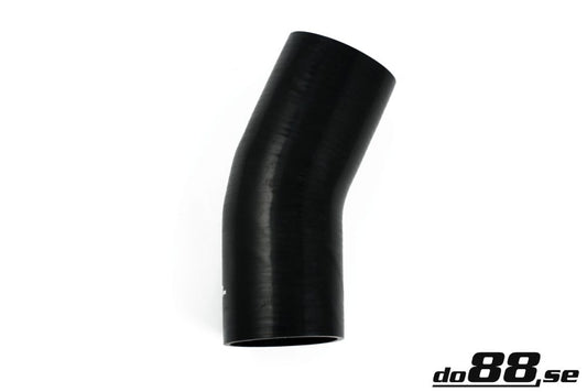 DO88 SB25G114 Silicone Hose Black 25 degree 4,5'' (114,5mm)